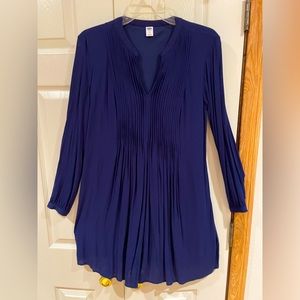 Navy blue dress